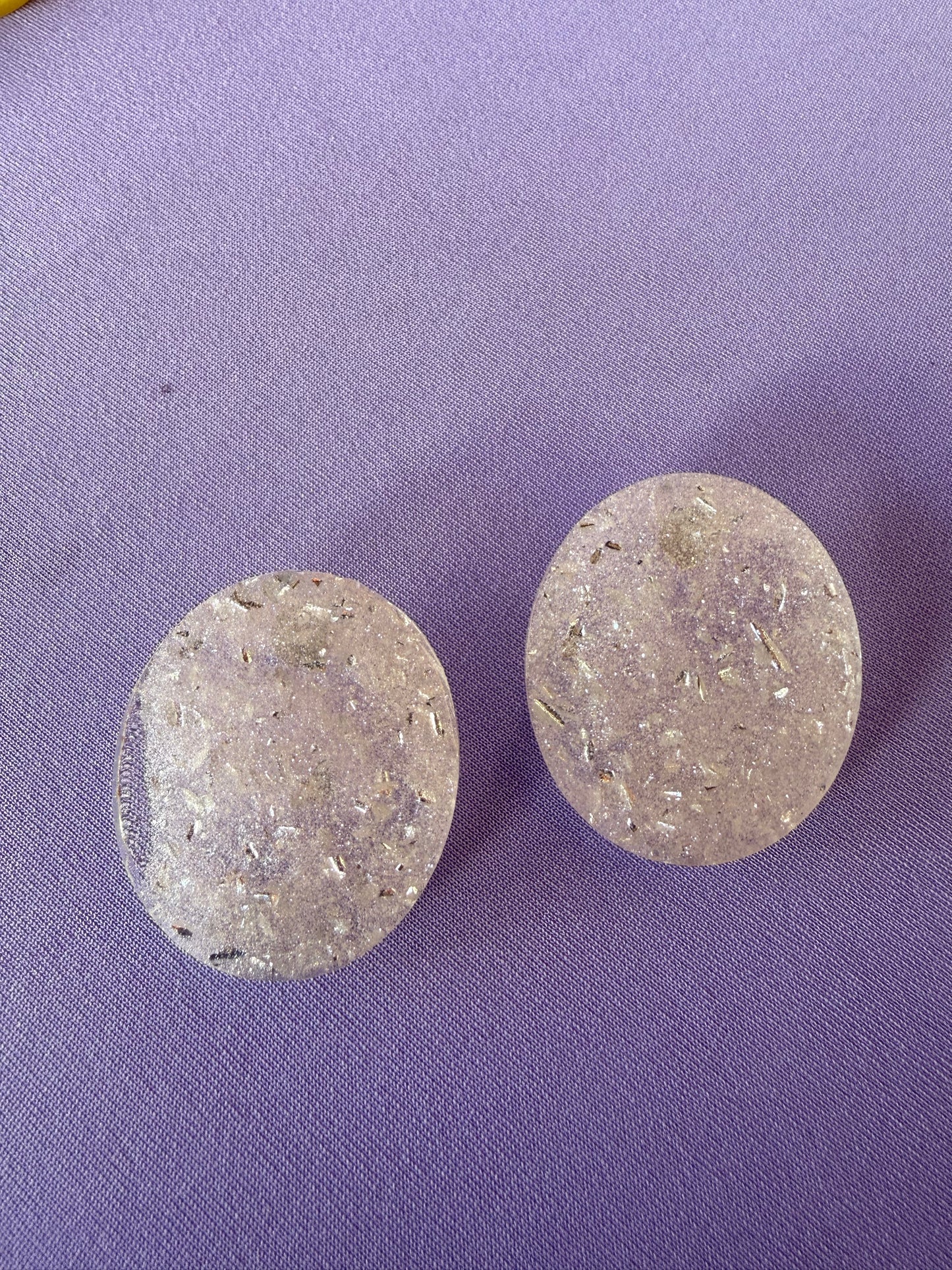OLIVIA STUDS LIGHT PINK & SILVER
