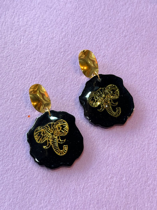 AIRY BLACK ELEPHANT
