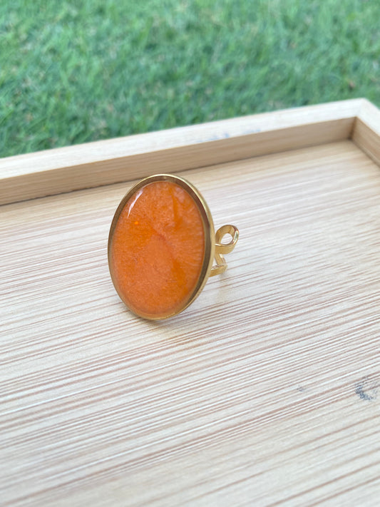 OLIVE RING ORANGE