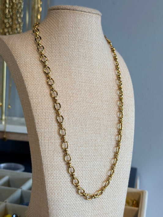 DAISY NECKLACE GOLD