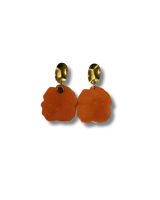 ORANGE AIRY EARRINGS