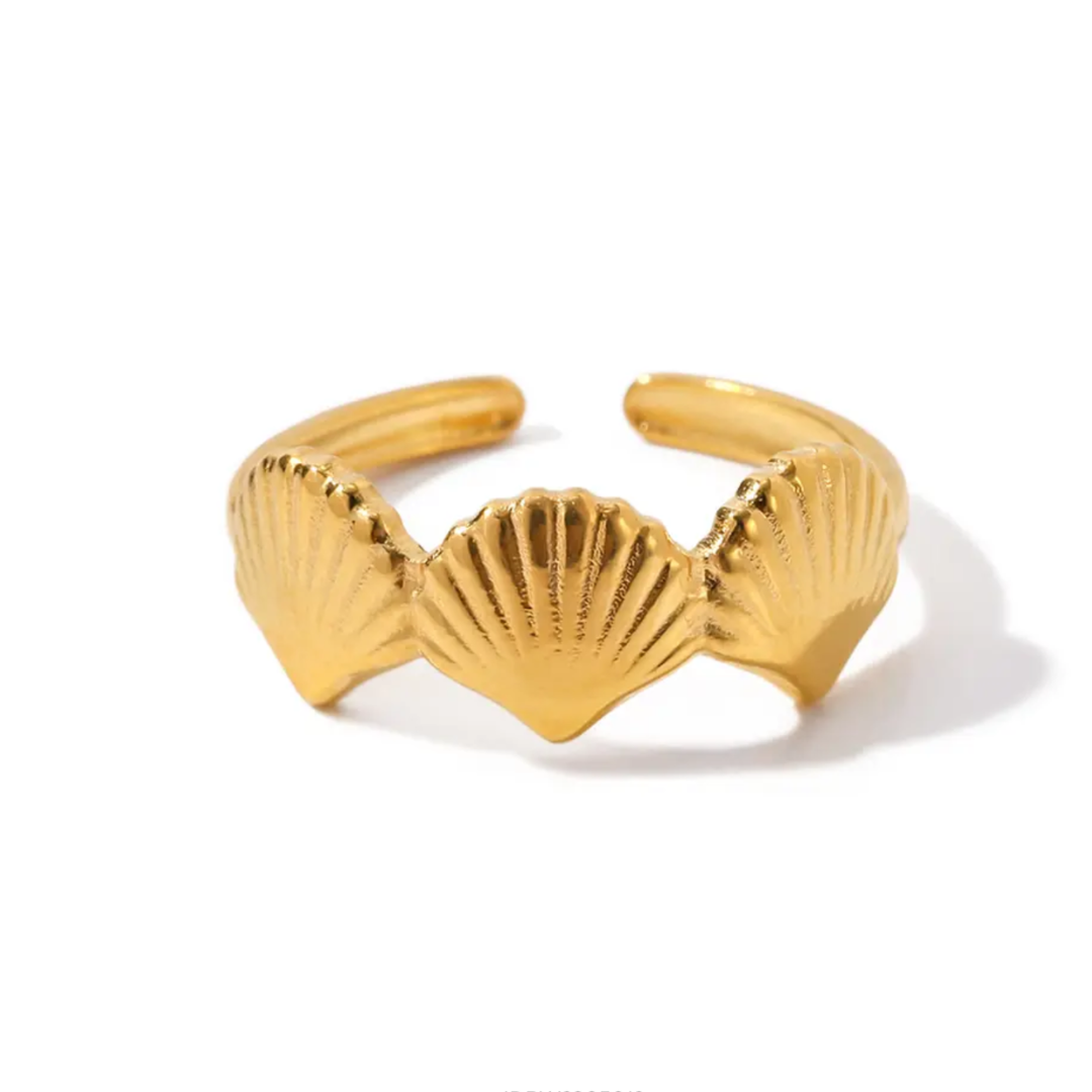 SHELL TRIO ADJUSTABLE RINGS