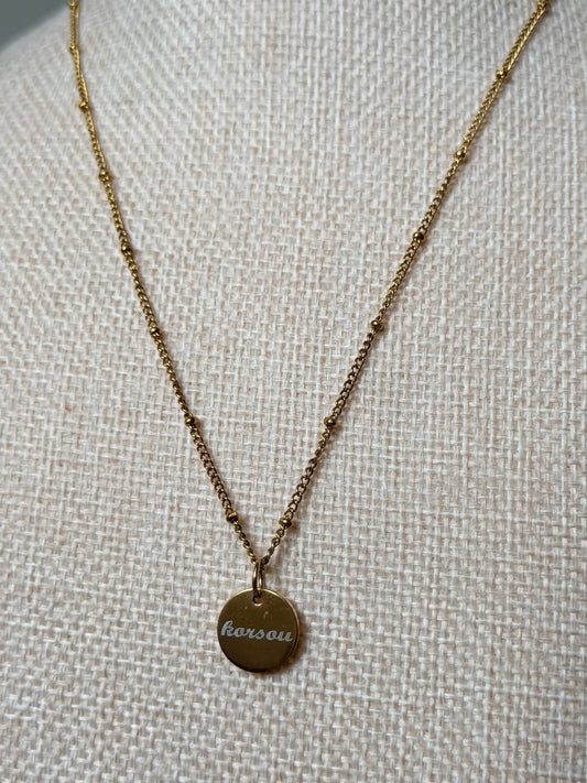 KÒRSOU SIMPLE NECKLAE
