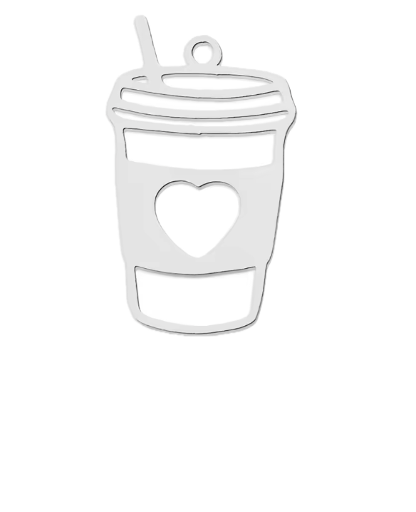 Charm 050- Coffee Silver
